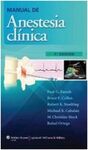 MANUAL DE ANESTESIA CLÍNICA