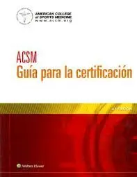 Acsm. Guia para la Certificacion