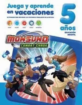 Monsuno. Juega y Aprende en Vacaciones - 5 Años