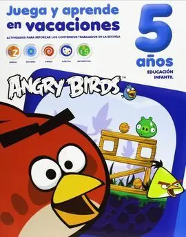 Angry Birds - Juega y Aprende en Vacaciones - 5 Años