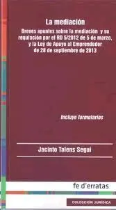 La Mediación en el Derecho Español