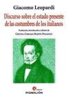 DISCURSO SOBRE EL ESTADO PRESENTE DE LAS COSTUMBRES DE LOS ITALIANOS