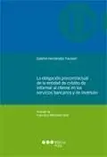 La Obligacion Precontractual Entidad Credito Informar Clientes Servicios Bancari