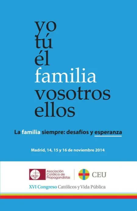 Yo, Tú, El, Familia, Vosotros, ellos
