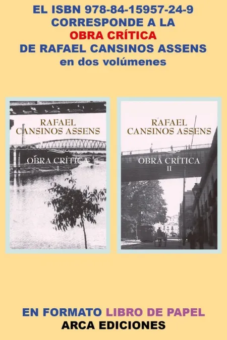 Obra Crítica I-Ii