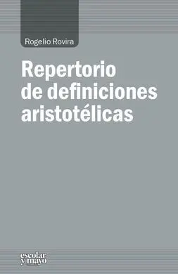 Repertorio de Definiciones Aristotélicas