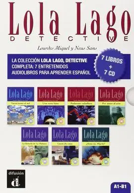 Lola Lago Detective (7 Libros + 7 Cd) (Ele- Lecturas Gradu. jovenes)