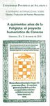 A QUINIENTOS AÑOS DE LA POLIGLOTA: EL PROYECTO HUMANISTICO DE CISNEROS