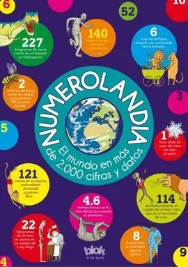 Numerolandia. El Mundo en Más de 2000 Cifras y Datos