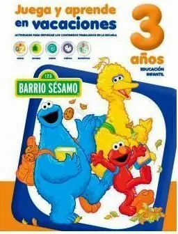 Barrio Sesamo - Juega y Aprende en Vacaciones - 3 Años