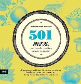 501 Receptes Catalanes que Has de Conèoxer Abans de Morit