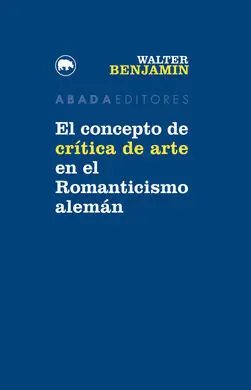 Concepto de Critica de Arte en el Romanticismo Alemán