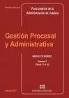 Gestion Procesal y Administrativa Vol. Ii - Manual de Ingreso. Temas 17 Al 42