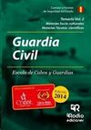 GUARDIA CIVIL ESCALA DE CABOS Y GUARDIAS - VOL. 2 TEMARIO