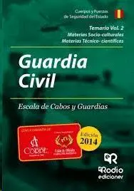 Guardia Civil Escala de Cabos y Guardias - Vol. 2 Temario