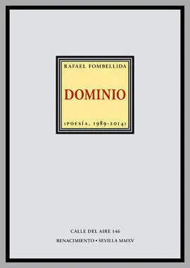Dominio. Poesía, 1989-2014