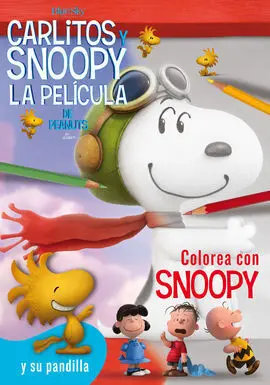 Carlitos y Snoopy, la Película - Colorea con Snoopy