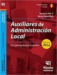 Auxiliares de Administracion Local. Temario Vol. 2: Parte Especifica