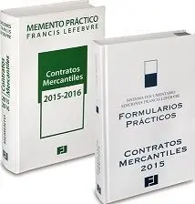 Pack: Memento Práctico Contratos Mercantiles 2015-2016 + Formularios Prácticos C