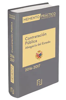 Memento Práctico Contratación Pública Abogacía del Estado 2016-2017