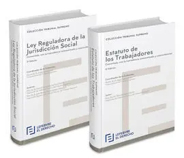 Pack Estatuto de los Trabajadores y Ley Reguladores Jurisdicción Social