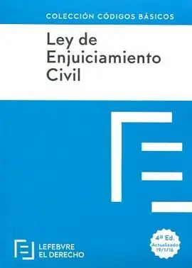 Ley de Enjuiciamiento Civil 2016