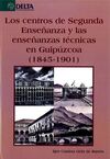 LOS CENTROS DE SEGUNDA ENSEÑANZA Y LAS ENSEÑANZAS EN GUIPÚZCOA (1845-1901)