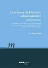 LECCIONES DE DERECHO ADMINISTRATIVO