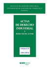 ACTAS DE DERECHO INDUSTRIAL Y DERECHO DE AUTOR. VOL 35 (2014-2015)