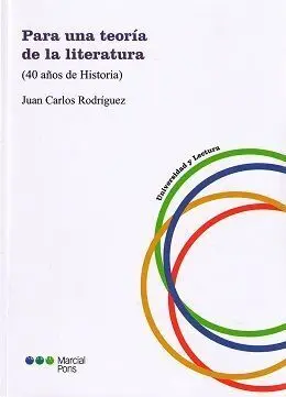 Para una Teoria de la Literatura