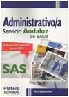 ADMINISTRATIVO/A. SERVICIO ANDALUZ DE SALUD (SAS). TEST ESPECÍFICOS.