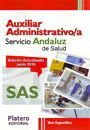 AUXILIAR ADMINISTRATIVO. SERVICIO ANDALUZ DE SALUD (SAS). TEST ESPECÍFICOS.