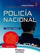 Policía Nacional Escala Básica. Temario Vol. Ii.