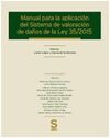MANUAL PARA LA APLICACIÓN DEL SISTEMA DE VALORACIÓN DE DAÑOS DE LA LEY 35/2015
