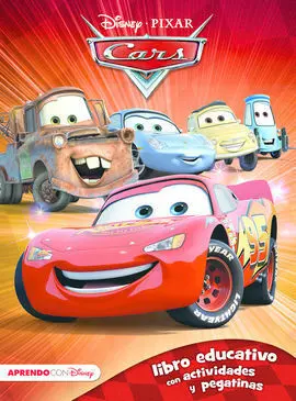 Cars - Libro Educativo Disney con Actividades y Pegatinas