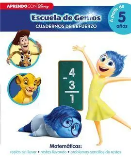 Disney Restas y Restas Llevando (Escuela de Genios - Matemáticas)