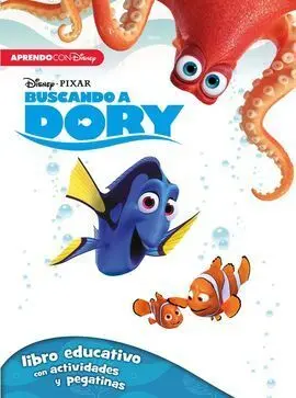 Buscando a Dory. Libro Educativo Disney con Actividades y Pegatinas