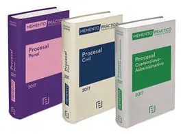 Pack Memento Práctico Procesal Civil 2017 + Procesal Penal 2017 + Contencioso Administrativo 2017
