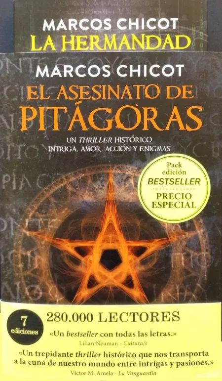 Pack Regalo el Asesinato de Pitágoras y la Hermanda