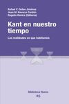 KANT EN NUESTRO TIEMPO