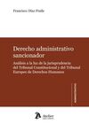 DERECHO ADMINISTRATIVO SANCIONADOR