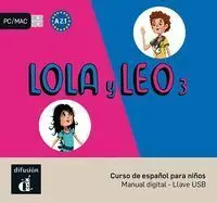 Lola y Leo 3 Usb- Cd Rom Manual Digital