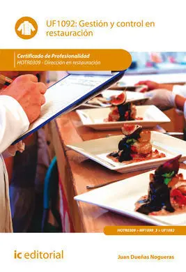 Gestión y Control en Restauración. Hotr0309 - Dirección en Restauración