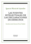 LAS FUENTES INTELECTUALES DE LAS DECLARACIONES DE DERECHOS
