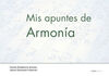 MIS APUNTES DE ARMONIA