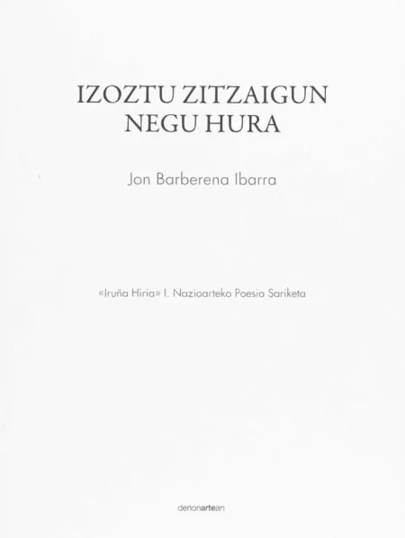 Izoztu Zitzaigun Negu Gura