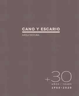 30 Años. cano y Escario