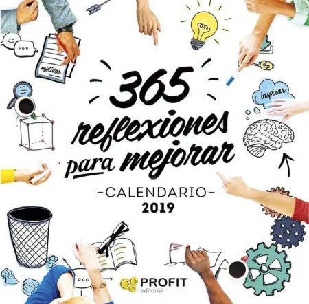Calendario 2019 365 Reflexiones para Mejorar