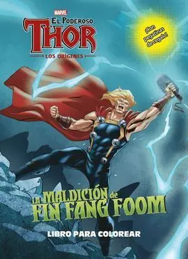 Thor. Los Origenes. Libro para Colorear