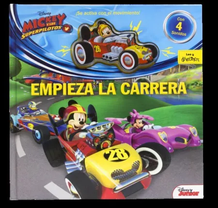 Mickey. Empieza la Carrera. Incluye Coche con Sonido